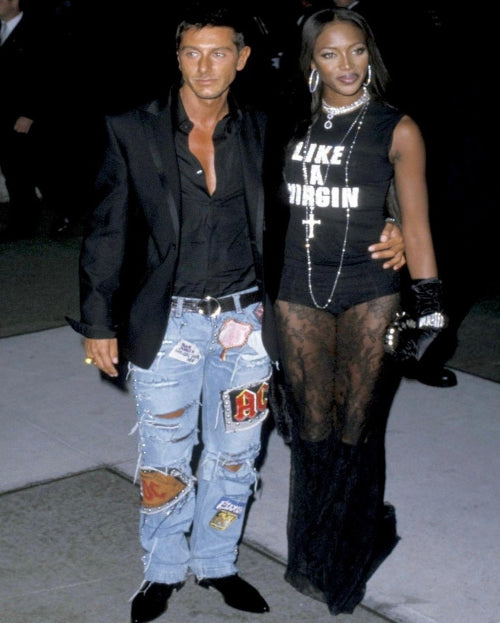 S/S 2001 Dolce & Gabbana 'LIKE A VIRGIN' Sheer Top