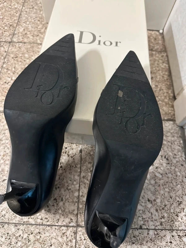 Christian Dior by Galliano "I Love Dior" Leather heels -EU 38