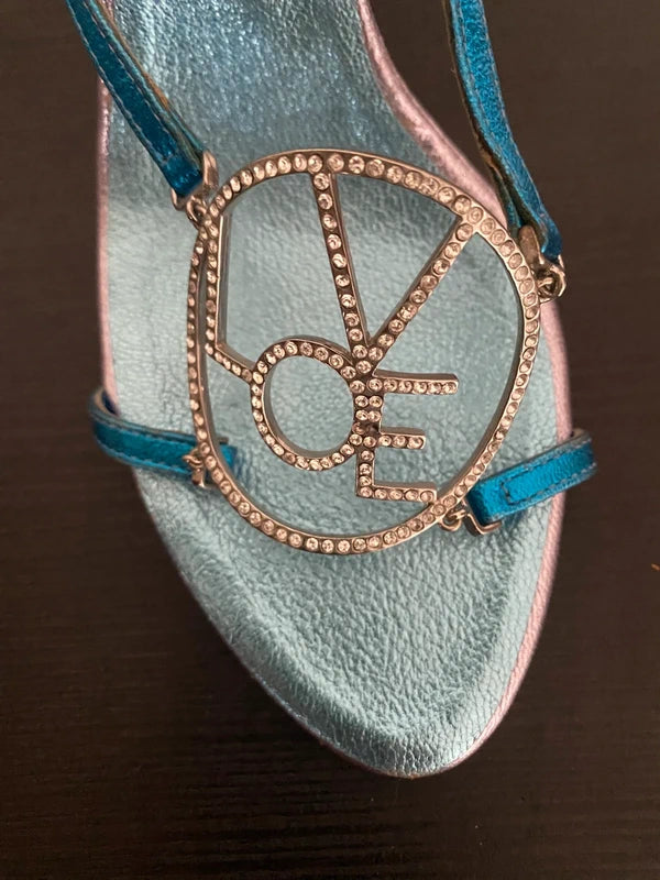 Giuseppe Zanotti Peace Harmony Love Sandals Eu -37