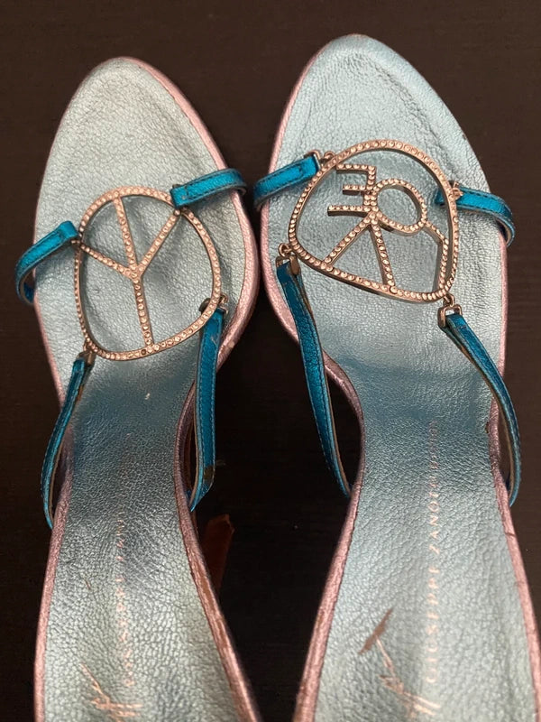 Giuseppe Zanotti Peace Harmony Love Sandals Eu -37