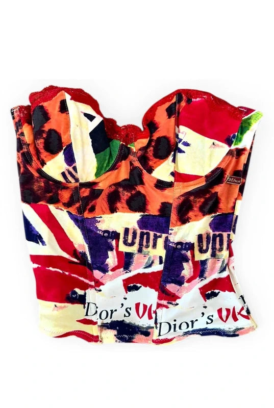 Christian Dior bustier from the Spring/Summer 2003 "Victim" collection