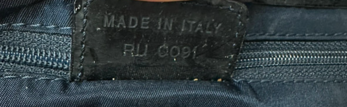 Dior Galliano Denim Saddle Bag