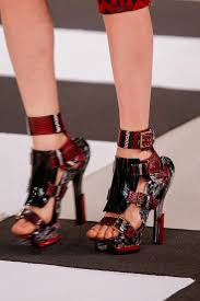 Alexander McQueen Python heel
