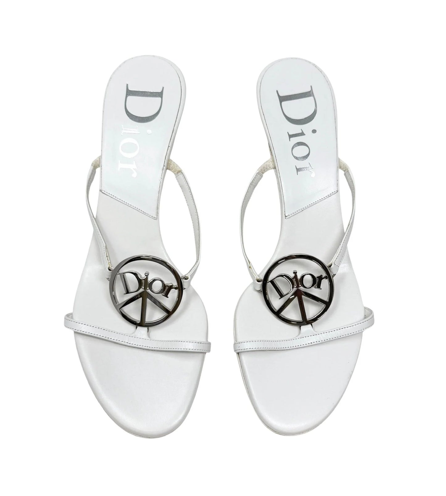 Vintage Dior Peace Heels
