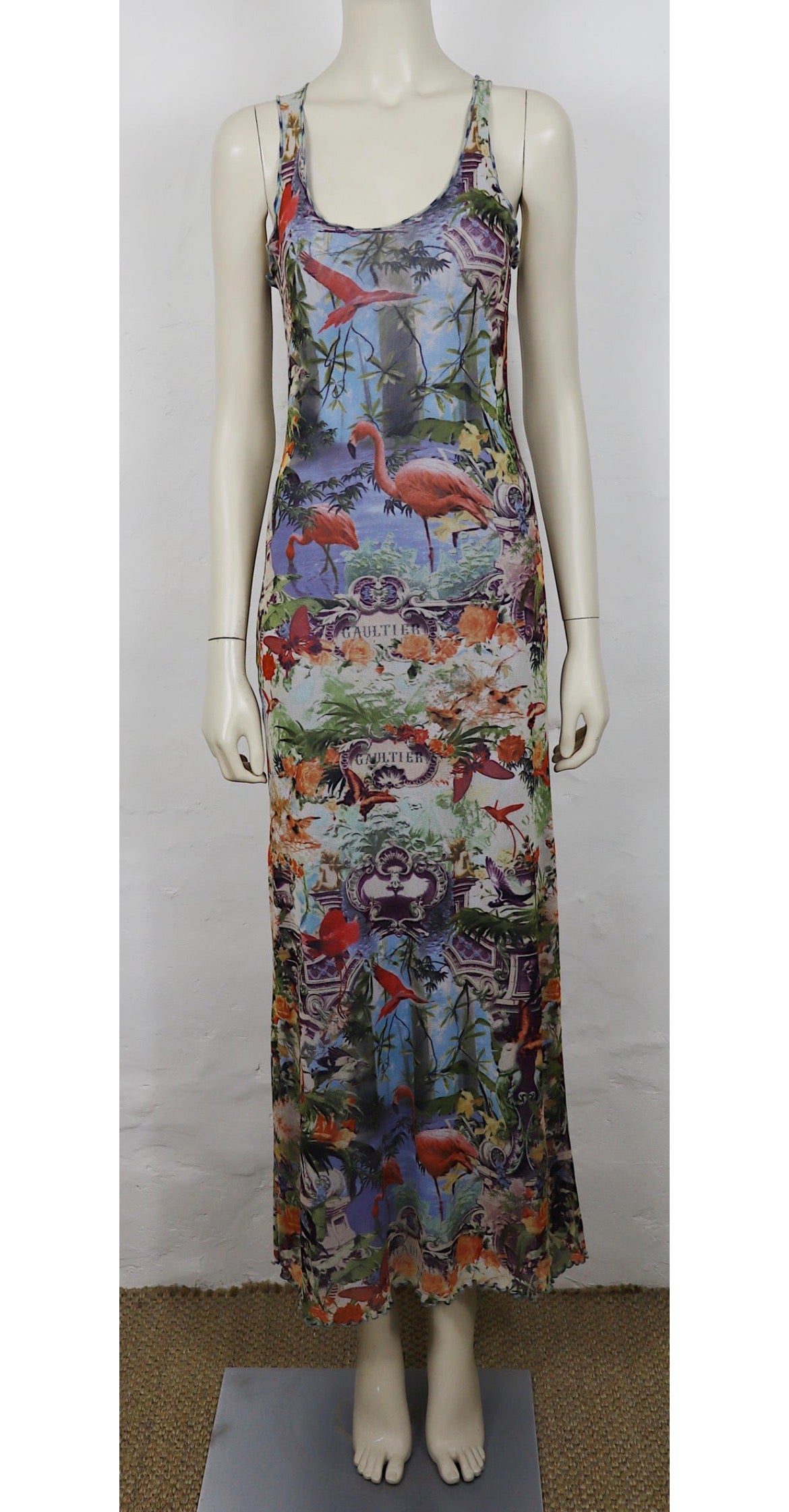 Jean Paul Gaultier  Mesh Dress - Small