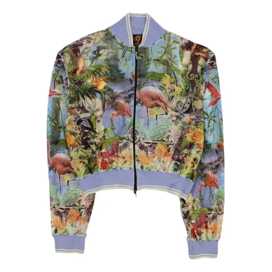 Jean Paul Gaultier Cropped Mesh Jacket - Small