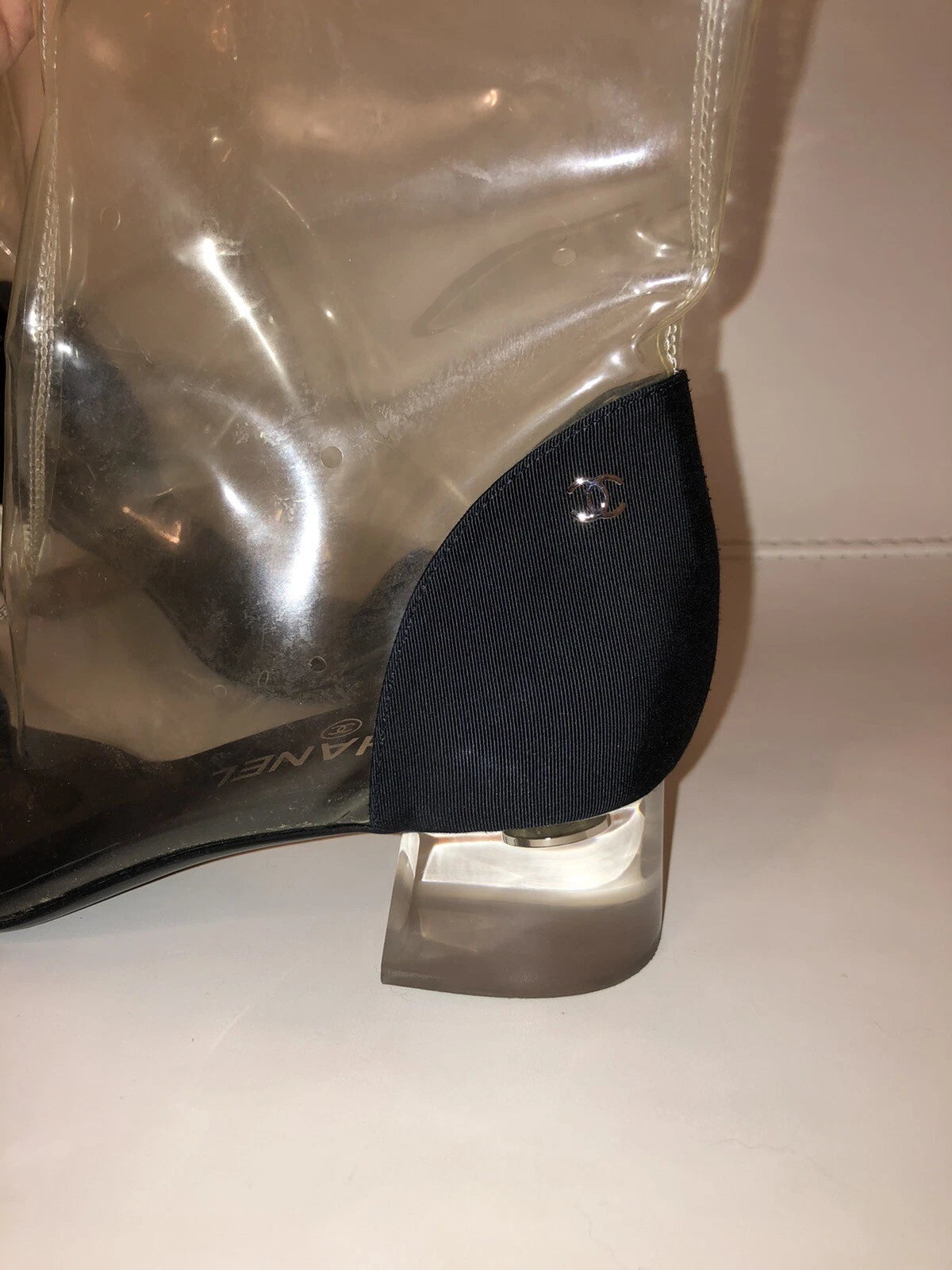 Chanel Spring/Summer 2018 transparent PVC - Eu 38